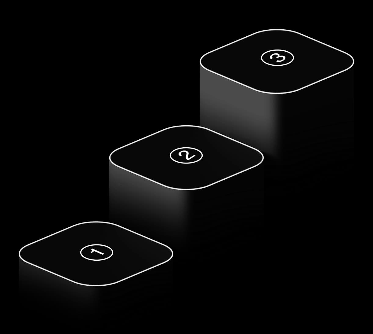 Stacked Step Indicators